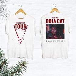 doja cat tour 2023 shirt, doja cat the scarlet tour shirt, doja cat fan gift shirt, doja cat merch, doja cat graphic sh