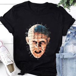 hellraiser pinhead t-shirt, hellraiser shirt, pinhead shirt fan gift, hellraiser graphic tee, hellraiser movie shirt, he
