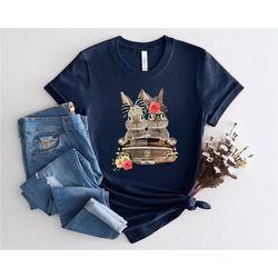 bunny rabbit easter shirt, rabbits in vintage vehicle happy easter shirt, cute boys girls toddler easter bunnies shirt,