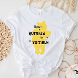 winnie the pooh shirt, there's a rumbly in my tumbly, pregnancy announcement shirt, epcot food and wine shirt, disney fa