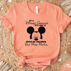 i'm a grandpa, it's like a regular grandpa but more magical t-shirt, funny grandpa shirt for fathers day gift, father's