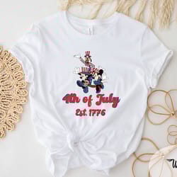 disney 4th of july shirt, disney patriotic apparel, mickey and friends shirt, memorial day celebration tee, disney trip