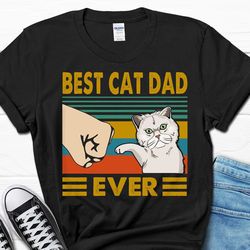 funny persian cat shirt, father's day gift, best cat dad ever, cat dad shirt, persian cat owner tee, men's cat dad t-shi