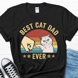 funny persian cat shirt, best cat dad ever, father's day shirt, cat dad gift, persian cat owner tee, men's cat dad t-shi