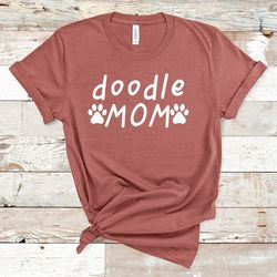 doodle mom shirt, doodle mom, dog mom, dog mom shirt, dog mom gift, doodle gift, dog mama, dog mom tshirts, fur mama, fu