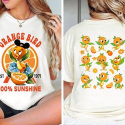 orange bird shirt, orange bird sunshine t-shirt, disney epcot flower & garden festival tee, orange bird flower festival,