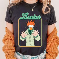 retro beaker y2k style shirt, the muppet tee, disney family vacation, disneyland trip