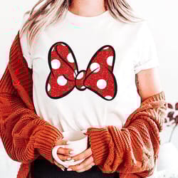 minnie mouse big bow shirt, mickey and friend t-shirt, magic kingdom, disney family vacation, disneyland trip