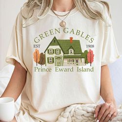 green gables shirt, anne with an e t-shirt, anne of green gables, bookish tee, dark academia gift for nerd