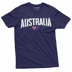australia aussie t-shirt oz flag patriotic nationality tshirt unisex womens mens tee shirt