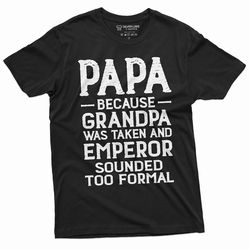 men's funny papa grandpa tee shirt grandfather gifts funny shirt christmas fathers day tee shirt mens gifts