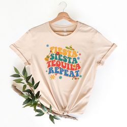 fiesta-siesta-tequila-repeat shirt, cinco de mayo shirt, tequila shirt, party shirt, shirt for women