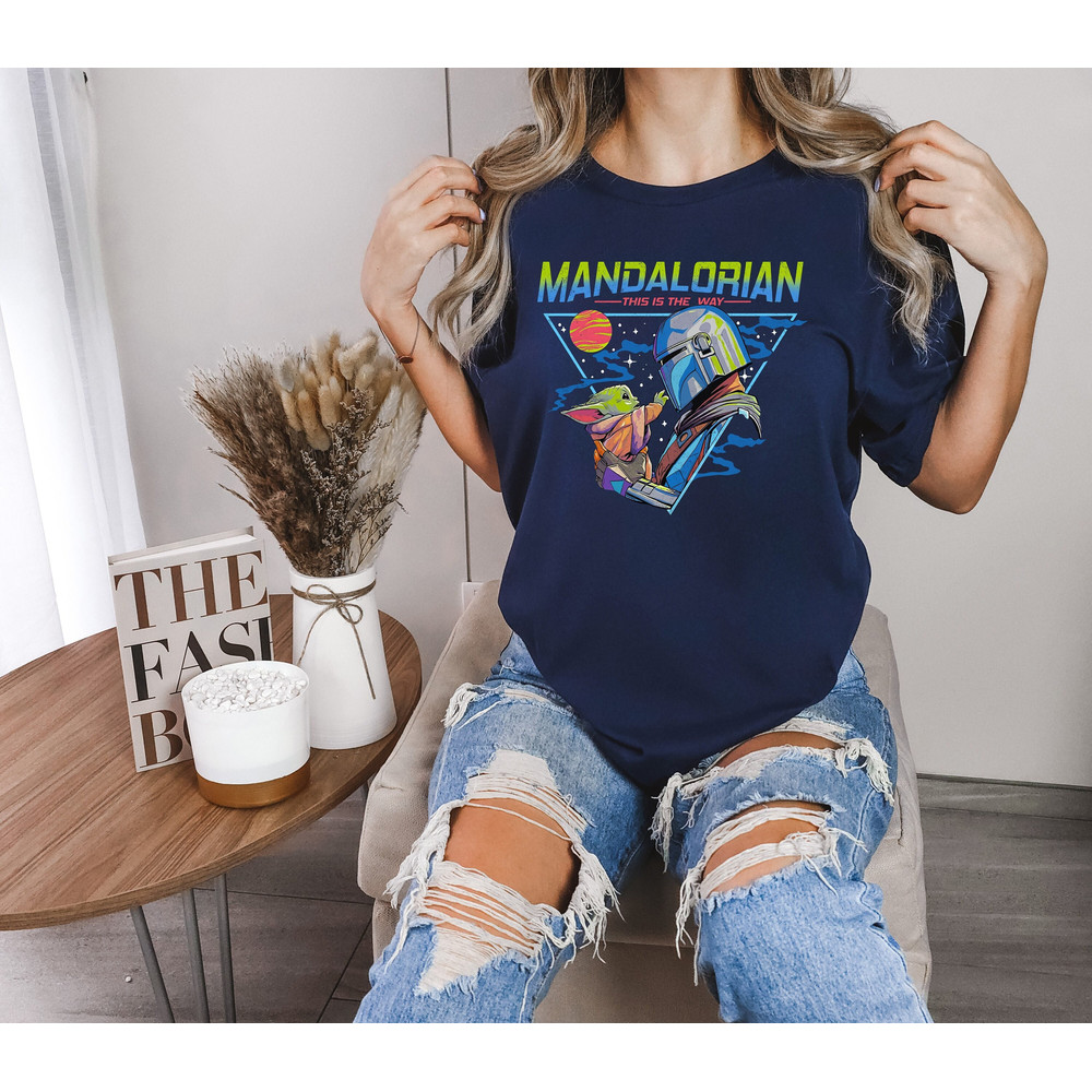 Mandalorian Grogu Shirt, Mandalorian Sweatshirt, Star Wars Shirt, Disney Star Wars Shirt, Mandalorian, Baby Yoda, Grogu Shirt, Disney Hoodie.jpg