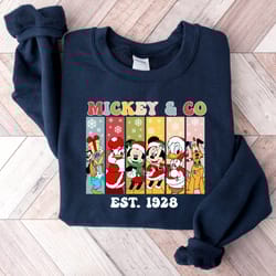 vintage mickey & co 1928 shirt, retro disney shirt, disneyland shirt, disneyworld shirt, disney family matching shirt, f