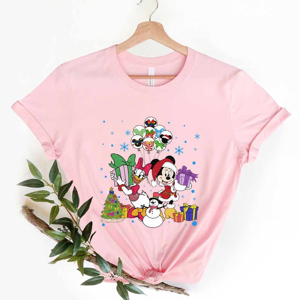 Christmas Minnie Mouse And Daisy Duck Shirt, Disneyland Best Friends Shirts, Disney Girls Trip Shirts, Christmas Friends,Christmas Tree.jpg