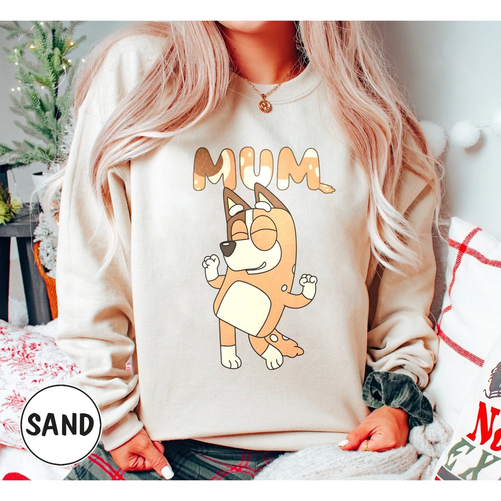 Vintage Dad Mom Bluey Shirts, Bluey Mum Sweatshirt, Chilli Heeler Shirt, Mama Sweatshirt, Chilli Heeler, Bluey Family Shirt, Bluey Mom Shirt.jpg