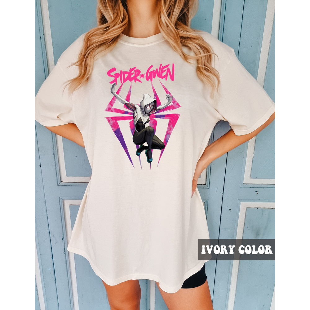 Vintage Marvel The Amazing Spider-Gwen Shirts, Spider-Man Across The Spider-Verse 2023 Shirt, Spider Peter Parker Gift Ideas For Men Women.jpg