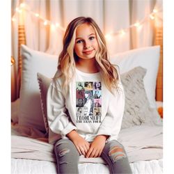 youth taylor swift eras tour crewneck sweatshirt , the eras tour, taylor swift youth sweatshirt, swiftie youth merch, t