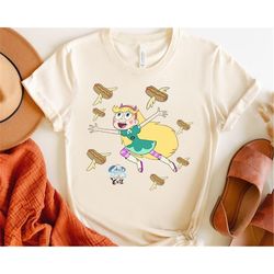 disney channel star vs the forces of evil hot dog shirt, magic kingdom holiday unisex t-shirt family birthday gift adult