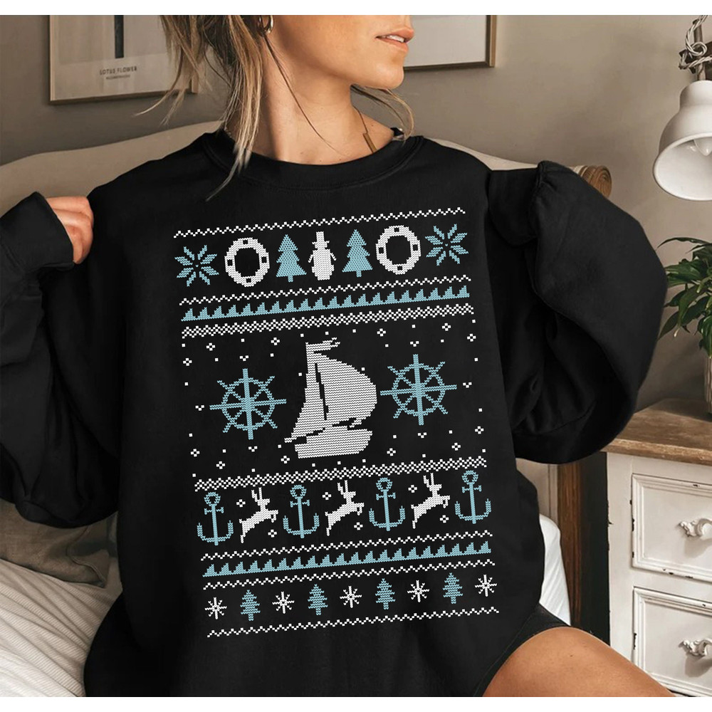 Ugly Nautical Christmas Sweatshirt,Ugly Christmas Sweater,Nautical Ship Sweatshirt,Merry Christmas Nautical Shirt, Xmas Sweater, Xmas Family.jpg