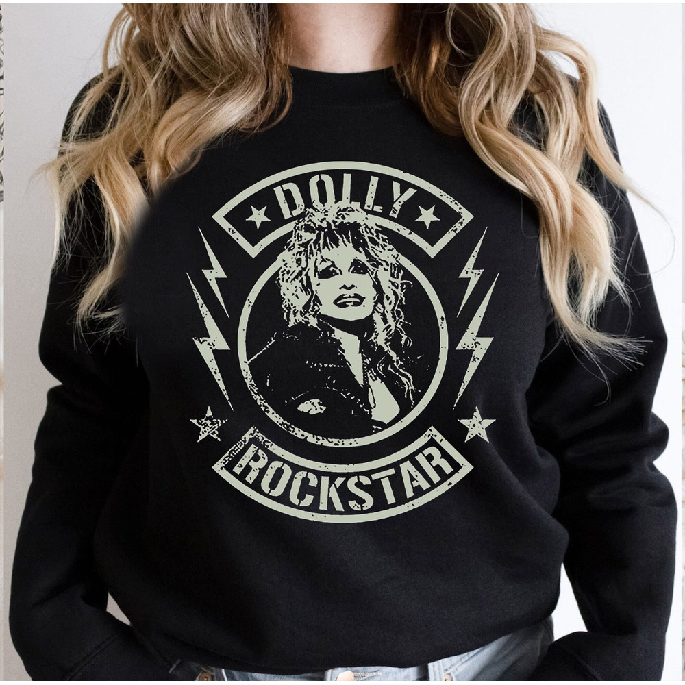 Dolly Parton Rockstar, Retro Dolly Parton Shirt, Dolly Parton Album Country Music, Western Music Country Legend Shirt.jpg