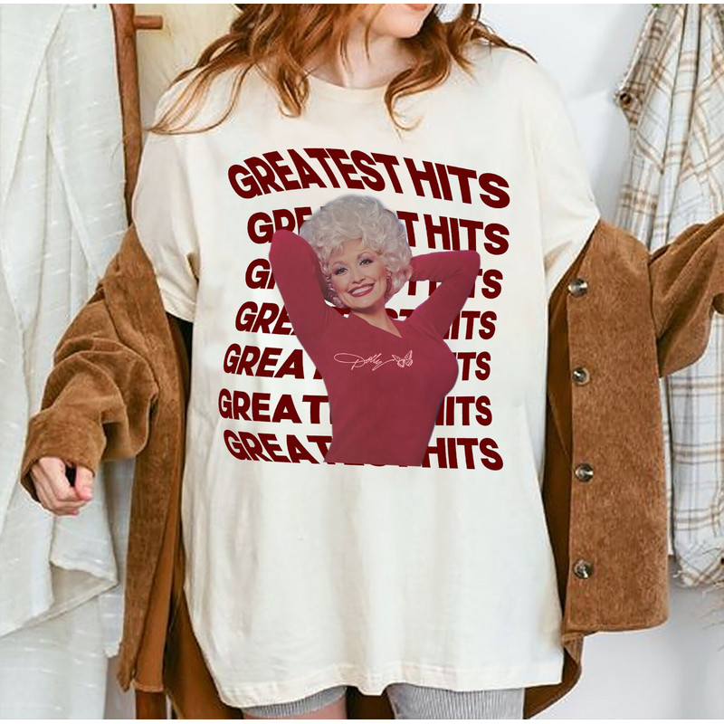 Greatest Hits Dolly Parton Shirt, Dolly Parton Country Music Legend Shirt, Dolly Parton Album Music Shirt, Dolly Style Shirt..jpg