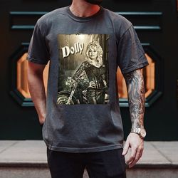 rockstar dolly parton shirt, dolly rock music shirt, retro dolly parton country music shirt.