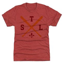 st. louis men's premium t-shirt - missouri lifestyle st. louis missouri bats