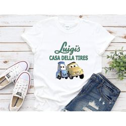 cars shirt, luigis casa della tires, disneyland shirts, disney shirt, disneyland shirt, wdw shirt, disneyland, rusteze,