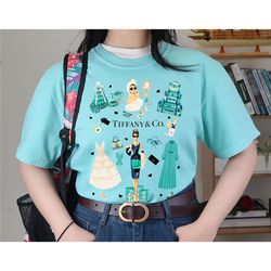 breakfast at tiffany's sweatshirt, classic audrey hepburn shirt, girls brunching weekend shirt, classic movie shirt, mid