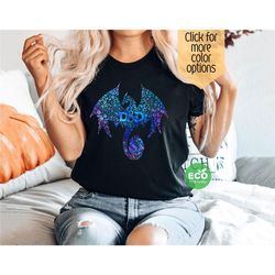 mosaic dragon dnd shirt, gothic dungeons & dragons shirt, dungeon master gift, critical role shirt, rpg shirt