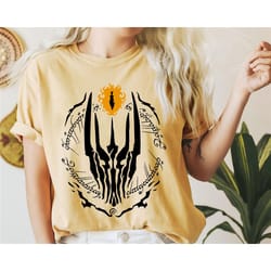 the one ring tshirt, sauron eye lotr inspired shirt, lotr shirt, gift for lotr fan, tolkien fan gift, book lover shirt