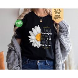 half daisy lunch lady shirt, school chef crew shirt, back to school shirt, caring lunch lady squad shirt