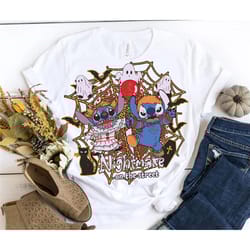 disney stitch halloween shirt | stitch horror nightmare on main street t-shirt | lilo and stitch tee | disneyland trip o