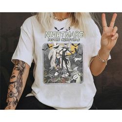 vintage the nightmare before christmas shirt | jack and sally sweatshirt | disneyland trip family tee | funny christmas