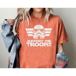 retro disney star wars shirt | support the troops stormtrooper t-shirt | galaxy's edge | star wars day tee | star wars c