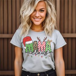 mama claus shirt, funny mama christmas shirt, unique gift for mother, new mom christmas shirt, mommy claus shirt, mama s
