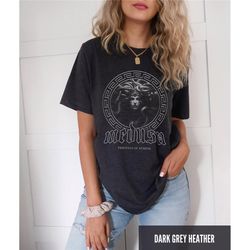 medusa shirt, greek mythology shirt, greek legends, mythical creatures, ancient mythology, greek goddess, light academia