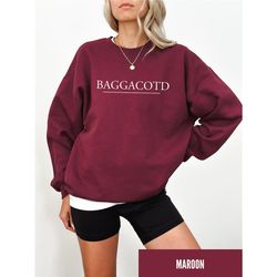 baggacotd sweatshirt, reading crewneck, smut reader gift, spicy book & dark romance reader shirt, booktok merch, bookish