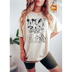 mickey & co 1928 shirt, mickey and co, disneyworld shirts, disney vacation t-shirt, disney family trip shirt, mickey ske