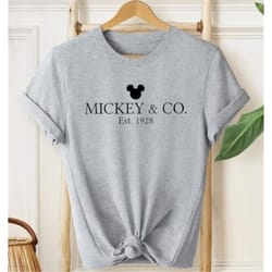 mickey & co 1928 shirt, retro vintage disney shirt, retro mickey and co, disneyworld shirts, disney vacation shirt, disn