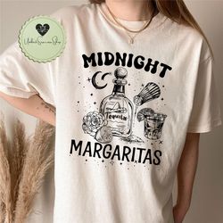 midnight tequila margaritas sweatshirt, tequila shirt, witchy shirt, spooky vibes shirt for womens, bachelorette party s