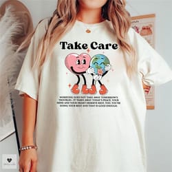 retro mental health awareness shirt, motivational shirt, positive saying tee, grow through tee,mental health shirt