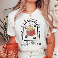 its a good day to read banned books shirt, banned book shirt, im with the banned shirt, reading book shirt, teacher lib