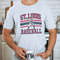St. Louis Baseball Player Shirt, Retro 90s Throwback Shirt, Vintage Style Base Ball T-shirt, Gameday Apparel, STL Sports Fan Gift Idea.jpg