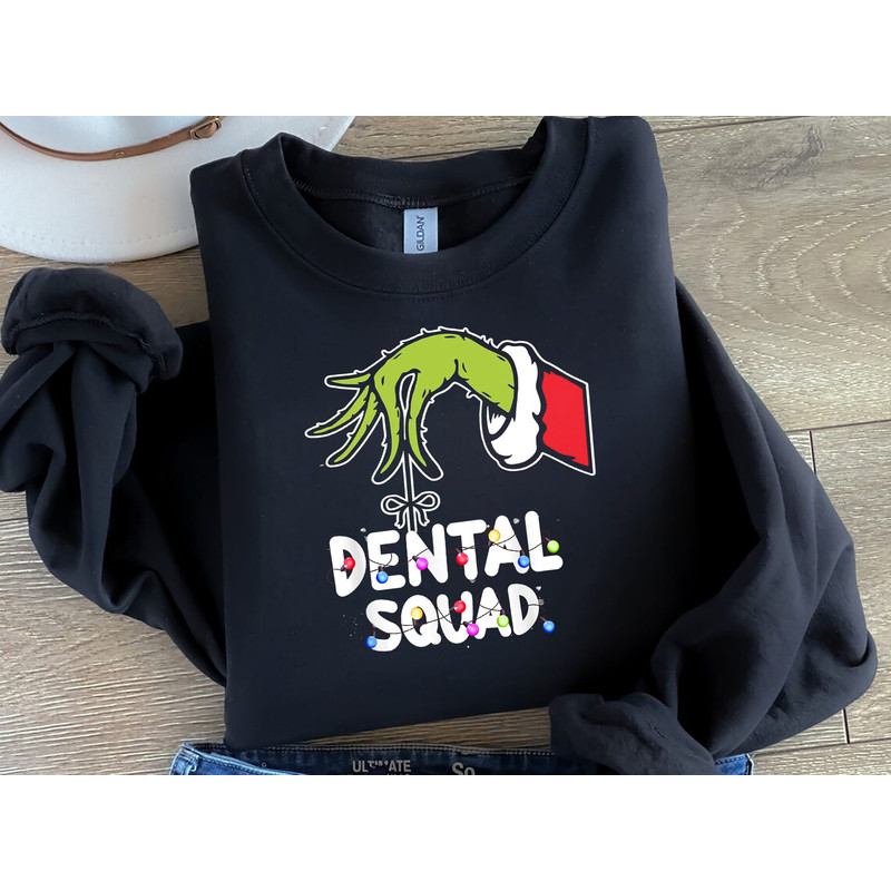 Christmas Dental Squad Shirts, Funny Christmas Teeth TShirt, Dentist Christmas Sweatshirt, Dentist Office Christmas Tee, Dental Student xmas.jpg