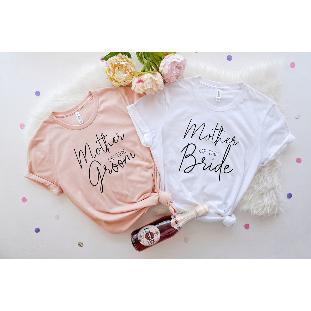 Mother of the Bride Shirt, Mother of the Groom T-Shirt, Mother of the Bride Gift, Bachelorette Party, Bridal Party Gift, Wedding Party Shirt.jpg