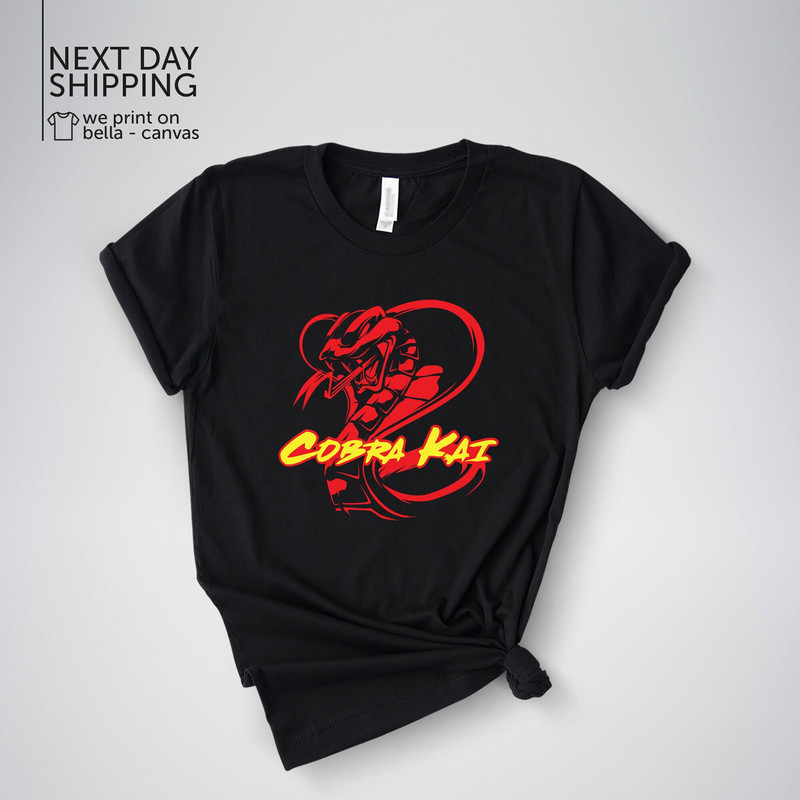 Karate Shirt Cobra Kai Shirt Karate Kid Shirt All Valley Shirt Gift For Cobra Kai Fan Cobra Kai Emblem Shirt MRV1766.jpg