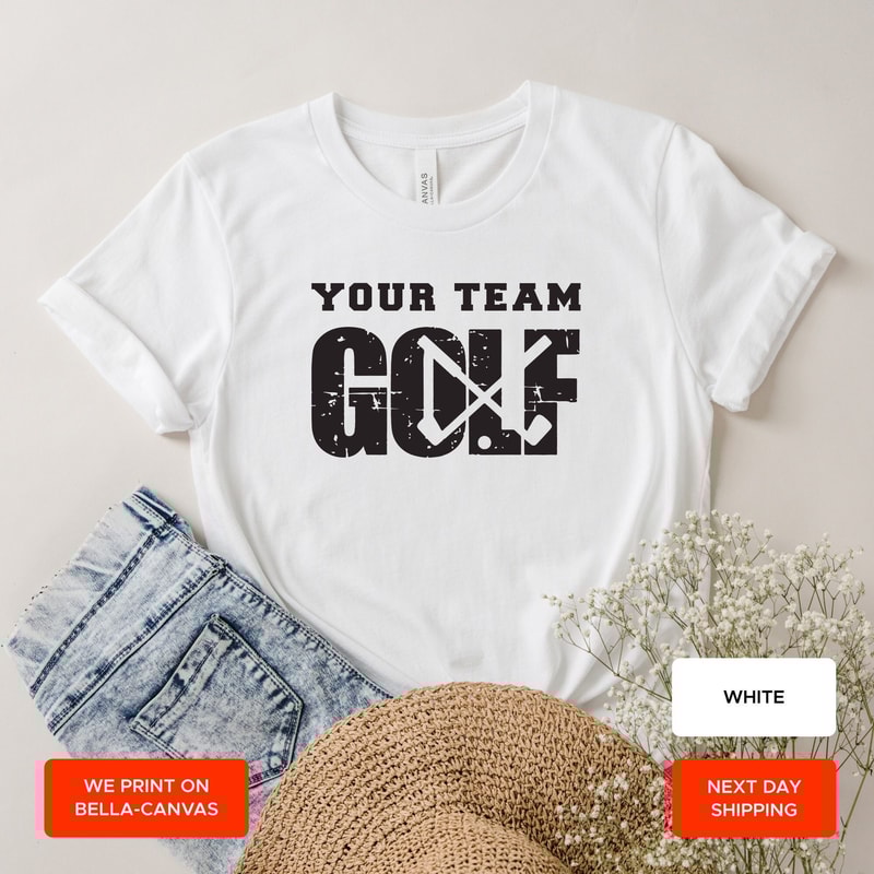Personalized Golf Team Shirt, Golf Player Shirt, Golf Lover Gift, Golfing Shirt, Golf Gift Ideas, Golf Team Name, AY170.jpg