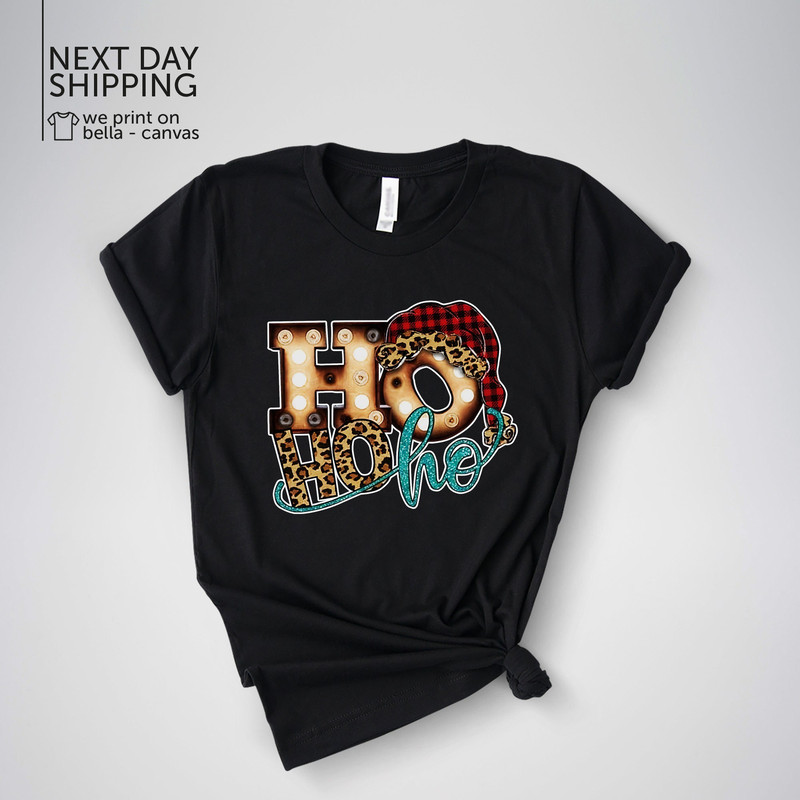 Retro Christmas Shirt Ho Ho Ho New Years T-shirt Vintage Santa Christmas Tee Retro Holiday Shirt Ugly Sweater Shirt MRV2397.jpg